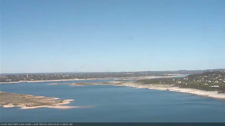 Lake Travis webcam, March 26, 2024 11:00 AM CT