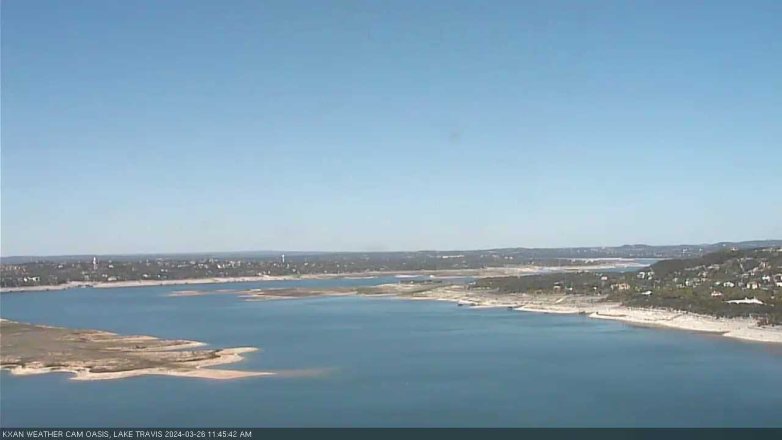 Lake Travis webcam, March 26, 2024 11:45 AM CT