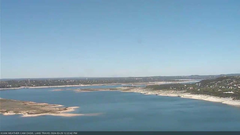 Lake Travis webcam, March 26, 2024 12:25 PM CT