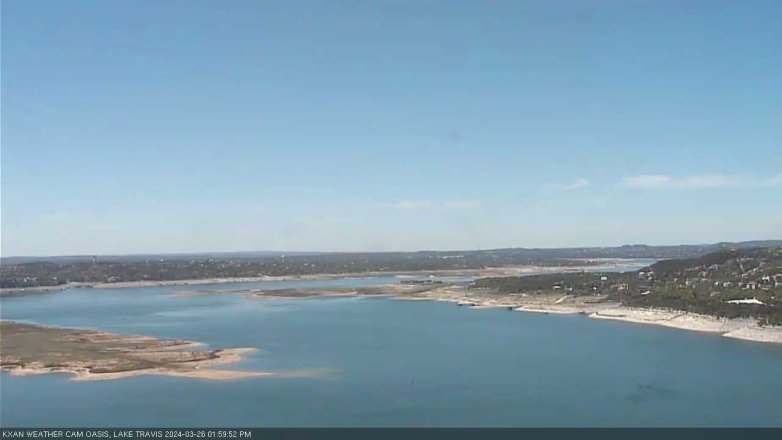 Lake Travis webcam, March 26, 2024 2:00 PM CT