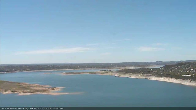 Lake Travis webcam, March 26, 2024 2:25 PM CT