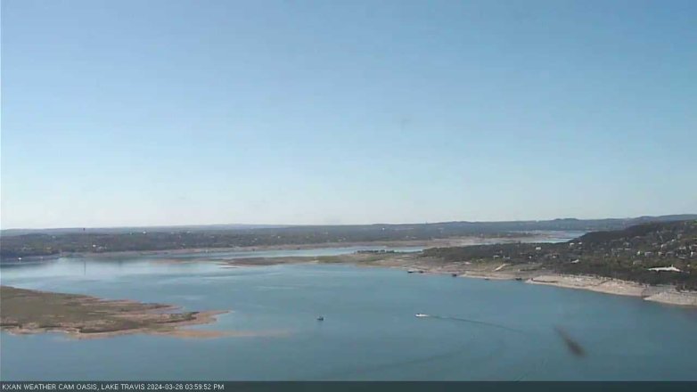Lake Travis webcam, March 26, 2024 4:00 PM CT