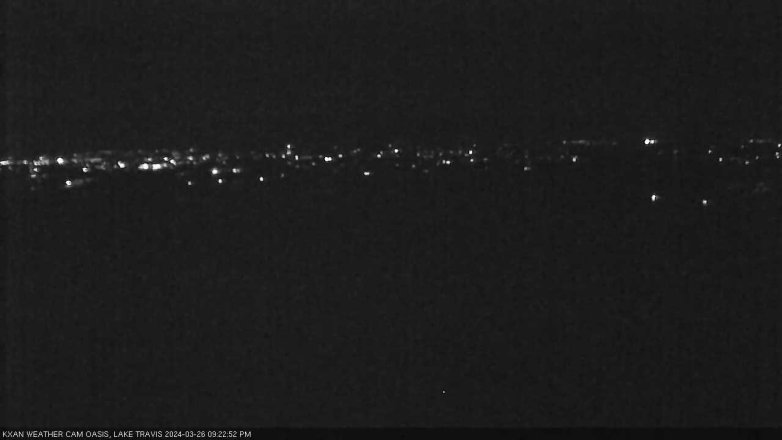 Lake Travis webcam, March 26, 2024 9:25 PM CT