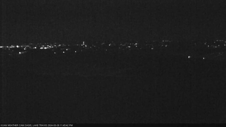 Lake Travis webcam, March 26, 2024 11:45 PM CT