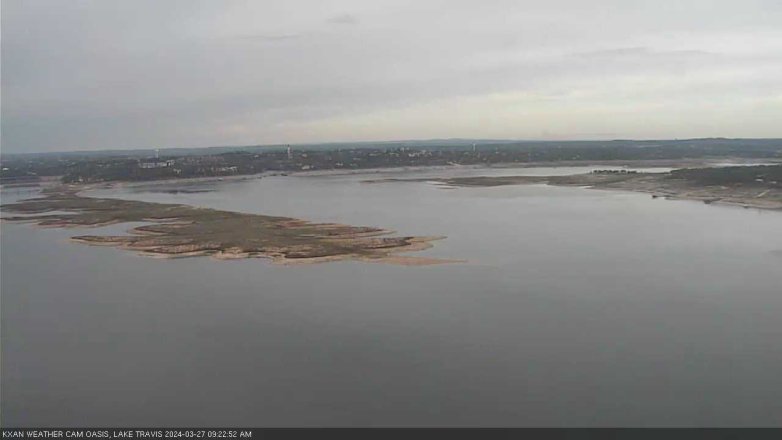 Lake Travis webcam, March 27, 2024 9:25 AM CT
