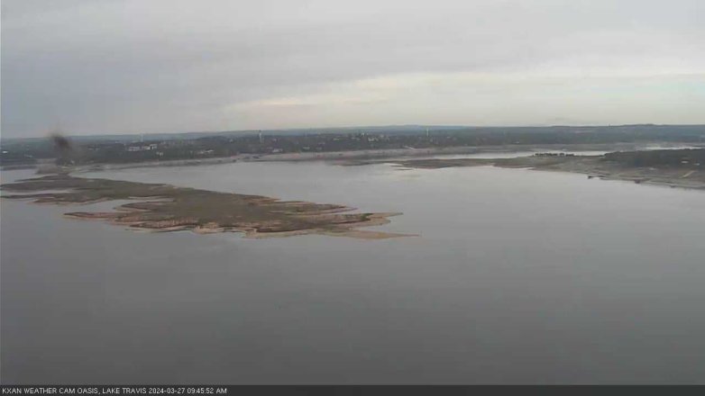 Lake Travis webcam, March 27, 2024 9:45 AM CT