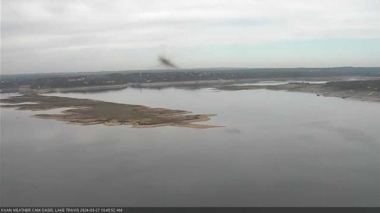 Lake Travis webcam, March 27, 2024 10:45 AM CT
