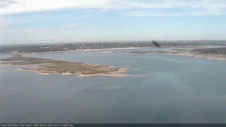 Lake Travis webcam, March 27, 2024 11:45 AM CT