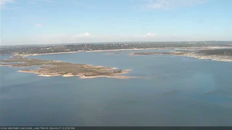 Lake Travis webcam, March 27, 2024 12:25 PM CT