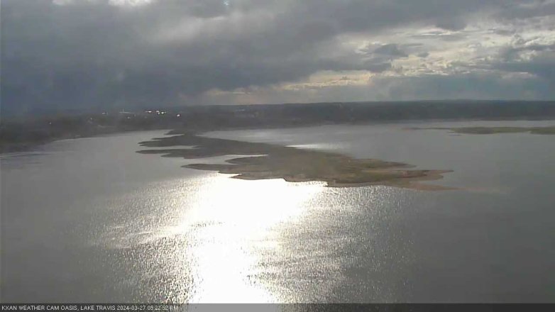 Lake Travis webcam, March 27, 2024 5:25 PM CT