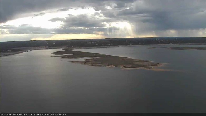 Lake Travis webcam, March 27, 2024 6:00 PM CT
