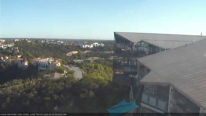 Lake Travis webcam, March 28, 2024 9:45 AM CT