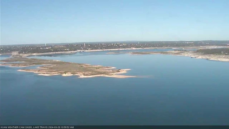 Lake Travis webcam, March 28, 2024 11:00 AM CT