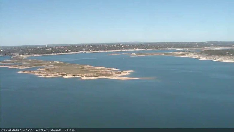Lake Travis webcam, March 28, 2024 11:45 AM CT