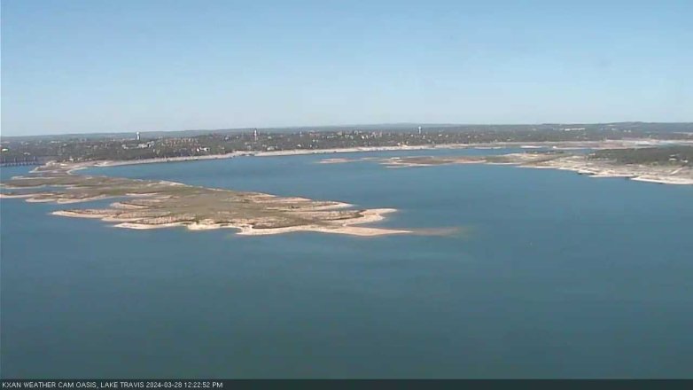 Lake Travis webcam, March 28, 2024 12:25 PM CT