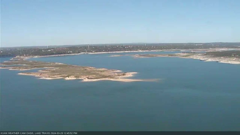 Lake Travis webcam, March 28, 2024 12:45 PM CT