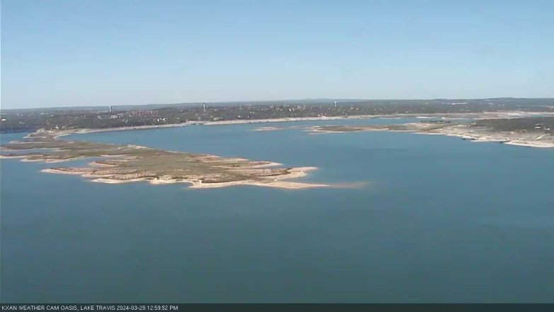 Lake Travis webcam, March 28, 2024 1:00 PM CT