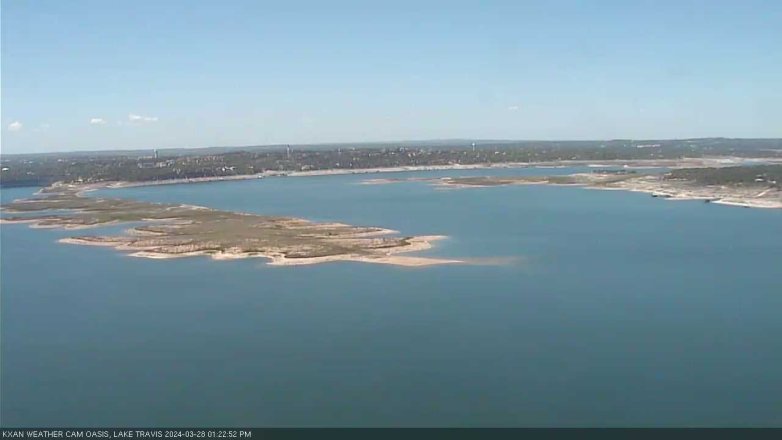 Lake Travis webcam, March 28, 2024 1:25 PM CT