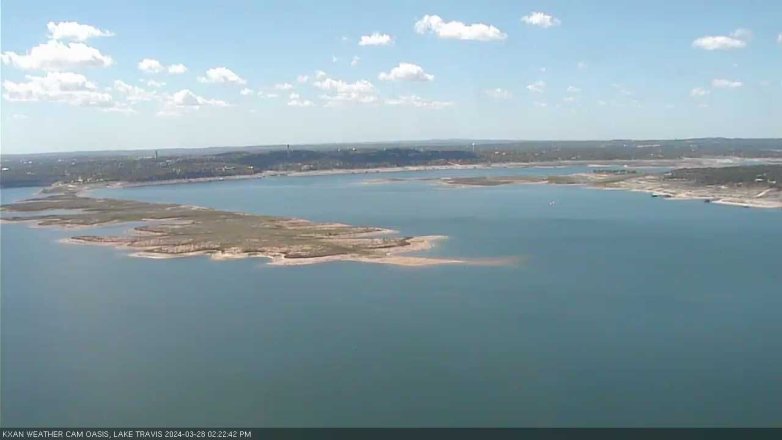 Lake Travis webcam, March 28, 2024 2:25 PM CT