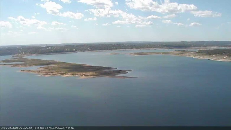 Lake Travis webcam, March 28, 2024 3:25 PM CT