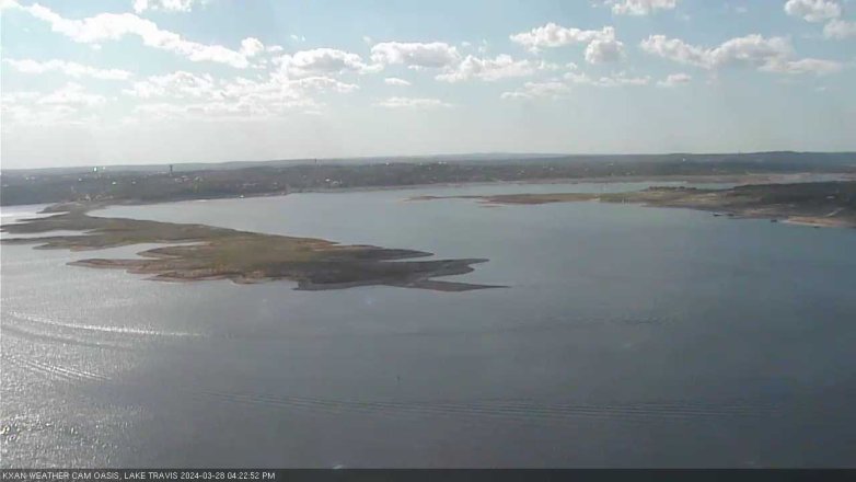Lake Travis webcam, March 28, 2024 4:25 PM CT