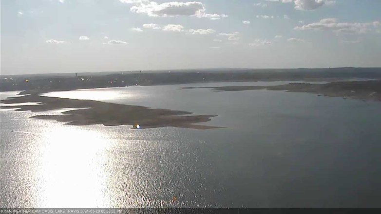 Lake Travis webcam, March 28, 2024 5:25 PM CT