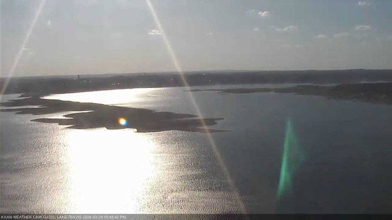 Lake Travis webcam, March 28, 2024 5:45 PM CT