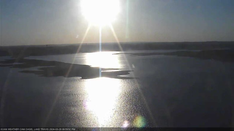 Lake Travis webcam, March 28, 2024 7:00 PM CT