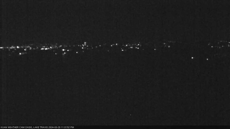 Lake Travis webcam, March 28, 2024 11:25 PM CT