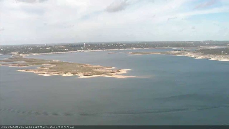 Lake Travis webcam, March 29, 2024 11:00 AM CT