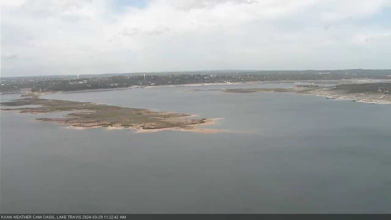 Lake Travis webcam, March 29, 2024 11:25 AM CT