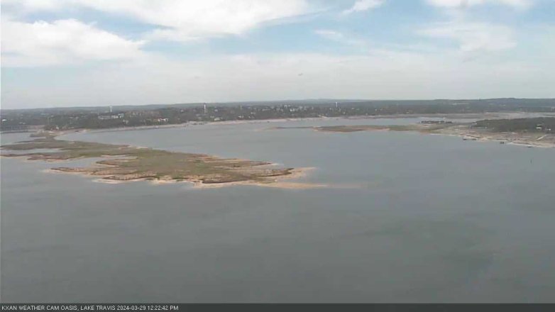 Lake Travis webcam, March 29, 2024 12:25 PM CT