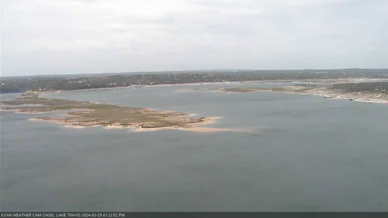 Lake Travis webcam, March 29, 2024 1:25 PM CT