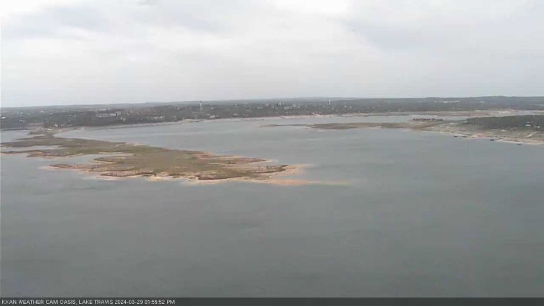 Lake Travis webcam, March 29, 2024 2:00 PM CT