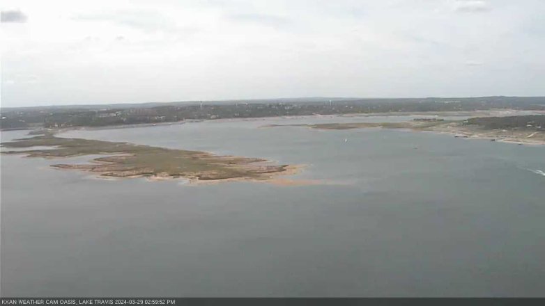 Lake Travis webcam, March 29, 2024 3:00 PM CT