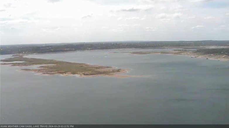 Lake Travis webcam, March 29, 2024 3:25 PM CT