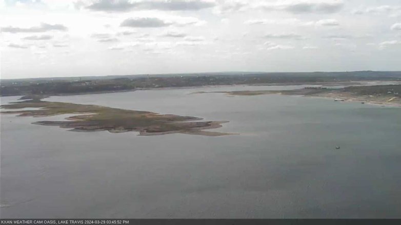 Lake Travis webcam, March 29, 2024 3:45 PM CT