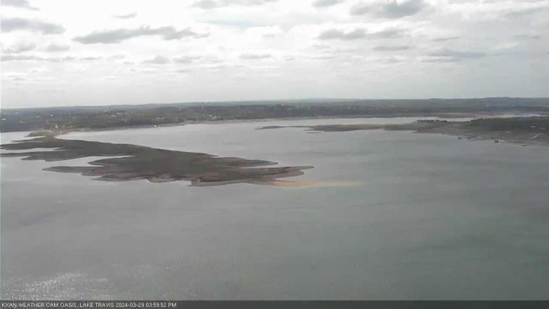 Lake Travis webcam, March 29, 2024 4:00 PM CT