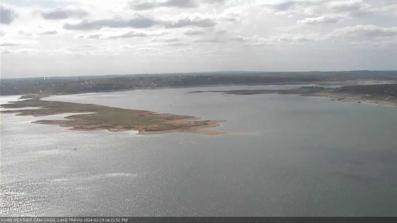 Lake Travis webcam, March 29, 2024 4:25 PM CT