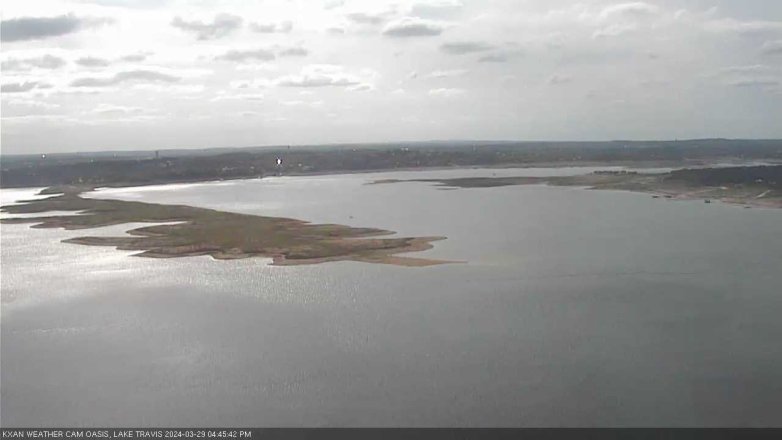Lake Travis webcam, March 29, 2024 4:45 PM CT