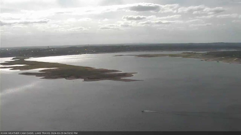 Lake Travis webcam, March 29, 2024 5:00 PM CT