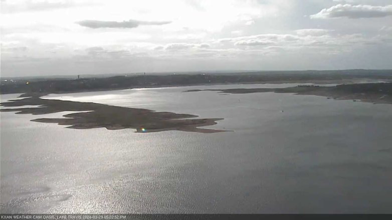 Lake Travis webcam, March 29, 2024 5:25 PM CT
