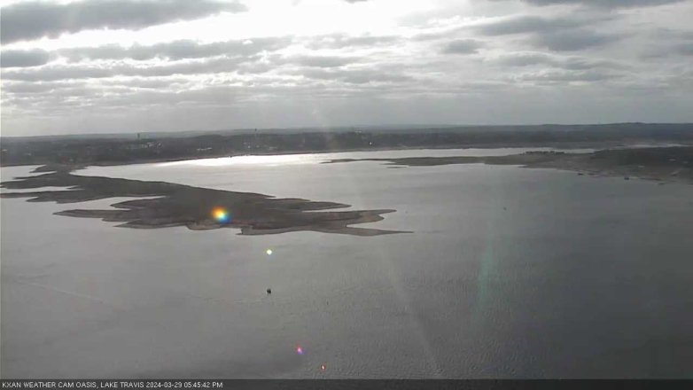 Lake Travis webcam, March 29, 2024 5:45 PM CT