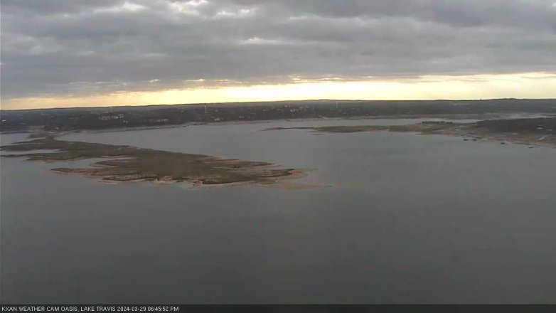 Lake Travis webcam, March 29, 2024 6:45 PM CT