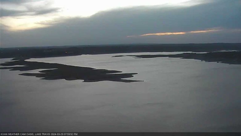 Lake Travis webcam, March 29, 2024 8:00 PM CT