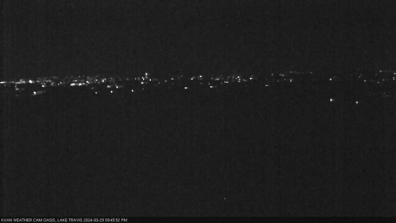 Lake Travis webcam, March 29, 2024 9:45 PM CT