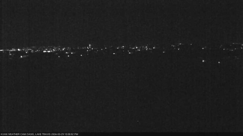 Lake Travis webcam, March 29, 2024 10:00 PM CT