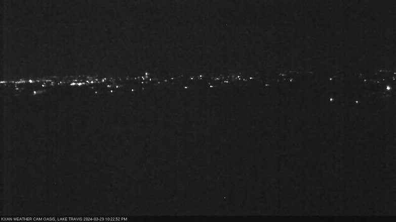 Lake Travis webcam, March 29, 2024 10:25 PM CT