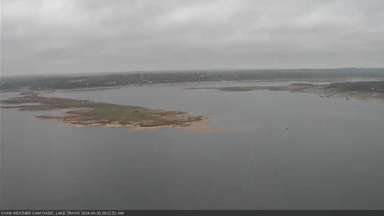 Lake Travis webcam, March 30, 2024 9:25 AM CT