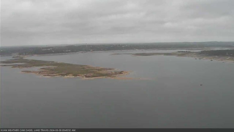 Lake Travis webcam, March 30, 2024 9:45 AM CT